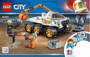 Bedienungsanleitung Lego set 60225 City Rover-Testfahrt