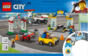 Manual Lego set 60232 City Garage center