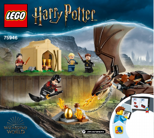 Kullanım kılavuzu Lego set 75946 Harry Potter Macar Boynuzkuyruk Üç Büyücü Turnuvası