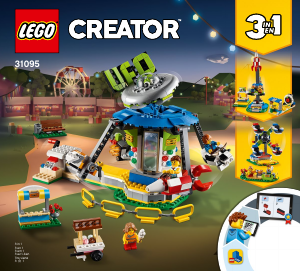 Návod Lego set 31095 Creator Jarmočný kolotoč