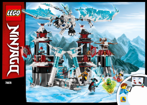 Bedienungsanleitung Lego set 70678 Ninjago Festung im ewigen Eis