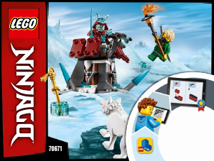Bedienungsanleitung Lego set 70671 Ninjago Angriff des Eis-Samurai