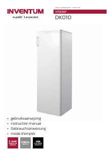 Manual Inventum DK010 Freezer