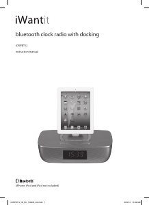 Handleiding iWantit iCRIPBT12 Speakerdock