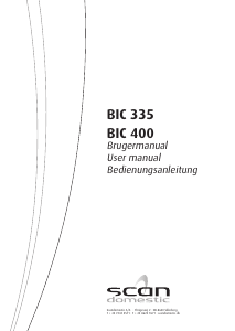 Bedienungsanleitung Scandomestic BIC 335 Kühl-gefrierkombination