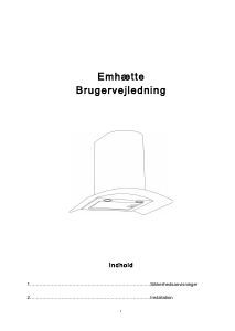 Manual Scandomestic EMV 602 Cooker Hood