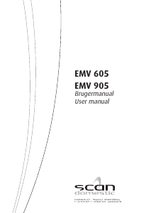 Manual Scandomestic EMV 605 Cooker Hood