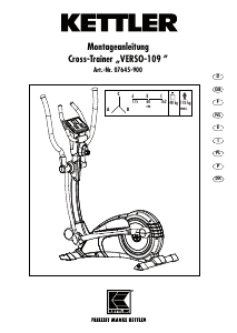 Handleiding Kettler Verso 109 Crosstrainer