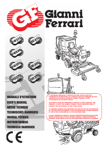Mode d’emploi Gianni Ferrari PG270 Tondeuse à gazon