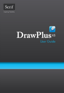 Handleiding Serif DrawPlus X6