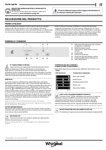 Manuale Whirlpool SP40 801/ LH Frigorifero-congelatore