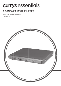 Handleiding Currys Essentials C1DVD10 DVD speler