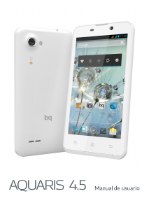 Manual de uso bq Aquaris 4.5 Teléfono móvil