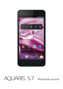 Manual de uso bq Aquaris 5.7 Teléfono móvil