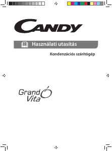 Használati útmutató Candy SLC D813B-S Szárító