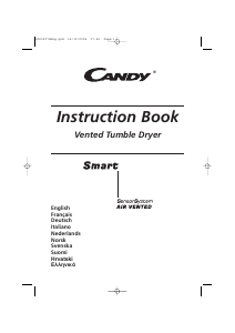 Handleiding Candy CV1 66-S Wasdroger