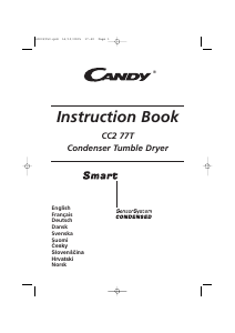Manual Candy CC2 77 T-86S Dryer