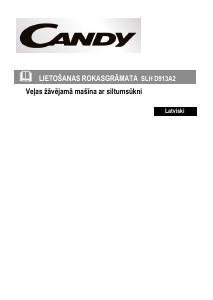 Rokasgrāmata Candy SLH D813A2-S Veļas žāvētājs