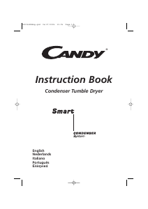 Handleiding Candy CC2 17-SY Wasdroger