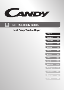 Bruksanvisning Candy GCS 91013A2-S Torktumlare