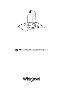 Manual Whirlpool AKR 951/1 IX Hotă