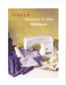 Manual Singer Quantum XL-1000 Sewing Machine