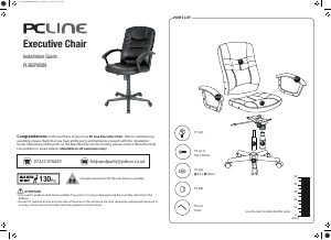 Manual PC Line PLBGPVB09 Office Chair
