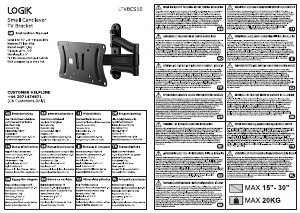 Bedienungsanleitung Logik LTVBCS10 Wandhalterung
