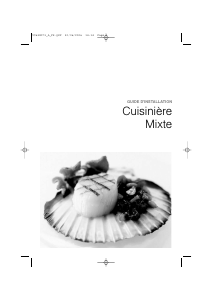 Mode d’emploi Brandt KMP1018W Cuisinière