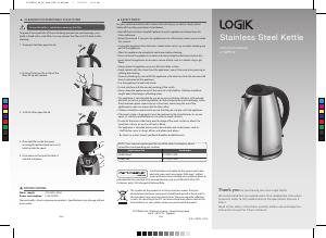 Manual Logik L17KPS12 Kettle