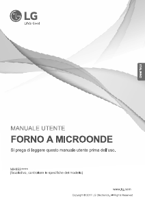 Manuale LG MH6535GIH Microonde