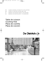 Manual De Dietrich KIP711W Range