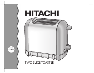 Bruksanvisning Hitachi TT102D Brödrost