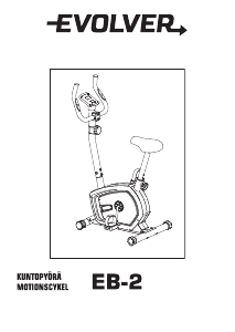 Käyttöohje Evolver EB-2 Kuntopyörä