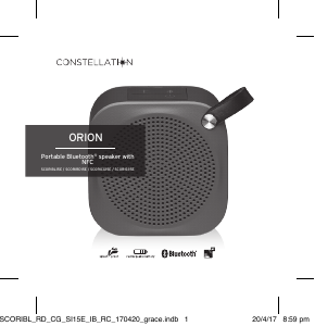 Handleiding Constellation SCORISI15E Luidspreker