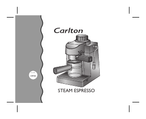 Bruksanvisning Carlton CEM2B Espressomaskin