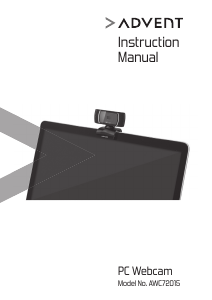 Manual Advent AWC72015 Webcam