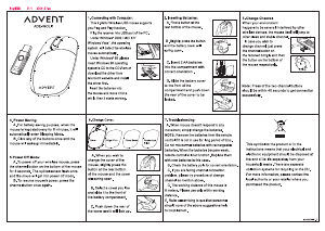 Handleiding Advent ADE-WOLI1 Muis