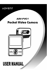 Handleiding Advent ADV-PVC1 Actiecamera