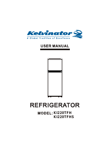 Manual Kelvinator KI220TFH Fridge-Freezer