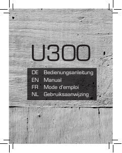 Bedienungsanleitung utano U300 Handy
