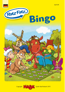 Bedienungsanleitung Haba 300880 Ratz Fatz Bingo