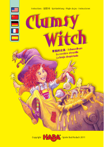 说明书 Haba005854 Clumsy Witch