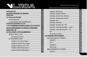 Handleiding Vetta VL110A Fietscomputer