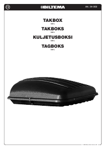 Brugsanvisning Biltema 34-302 Tagboks