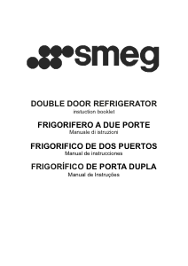 Bruksanvisning Smeg FD239APS Kyl-frys