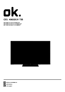 Handleiding OK ODL 49650UV-TIB LED televisie