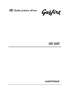 Manuale Gasfire GD 220 Lavastoviglie