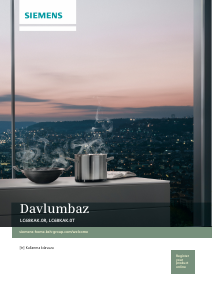Kullanım kılavuzu Siemens LC68KAK60T Davlumbaz