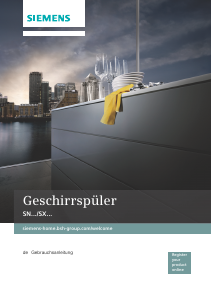 Bedienungsanleitung Siemens SN456S00CE Geschirrspüler